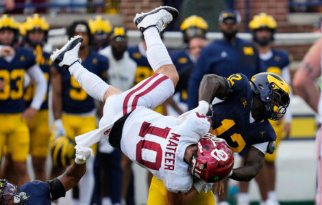 Michigan shows its resilience in 17-10 win over No. 11 Oklahoma after getting lucky break in opener